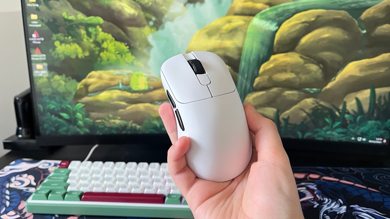 Unboxing Ajazz AJ179P - O mouse mais criticado com dock de carregamento😁