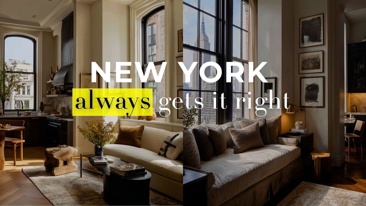 Why Small NEW YORK Apartments Feel Luxurious &mdash; And How to Copy It