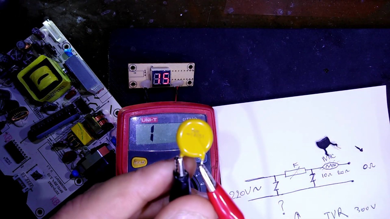 Varistor vs NTC