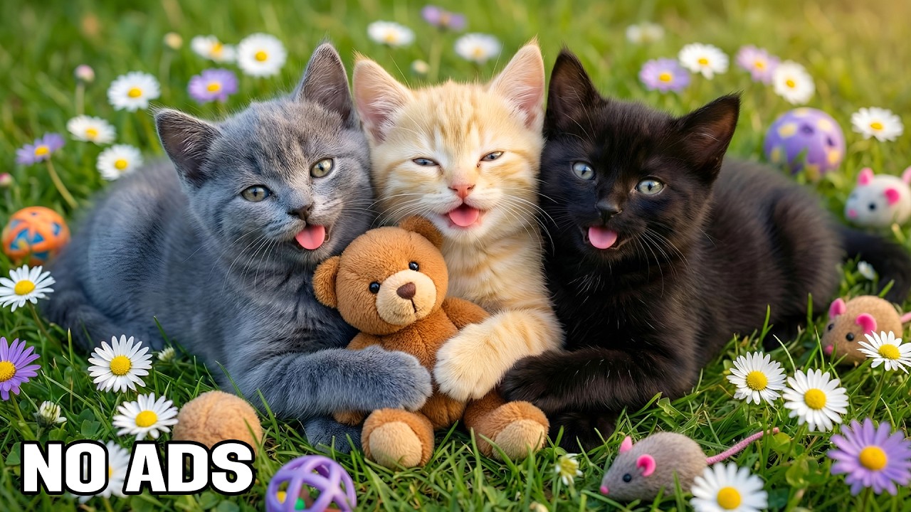 12 Hours Calming Music for Cats 🐱 Soft Healing Sounds for Sleep & Anxiety Relief 💖 No Ads