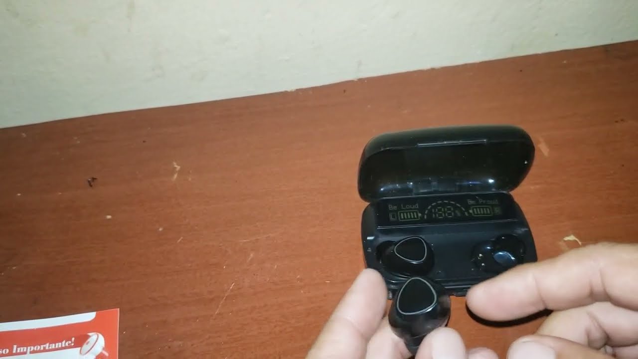 Fones de ouvido bluetooth TWS V5.3