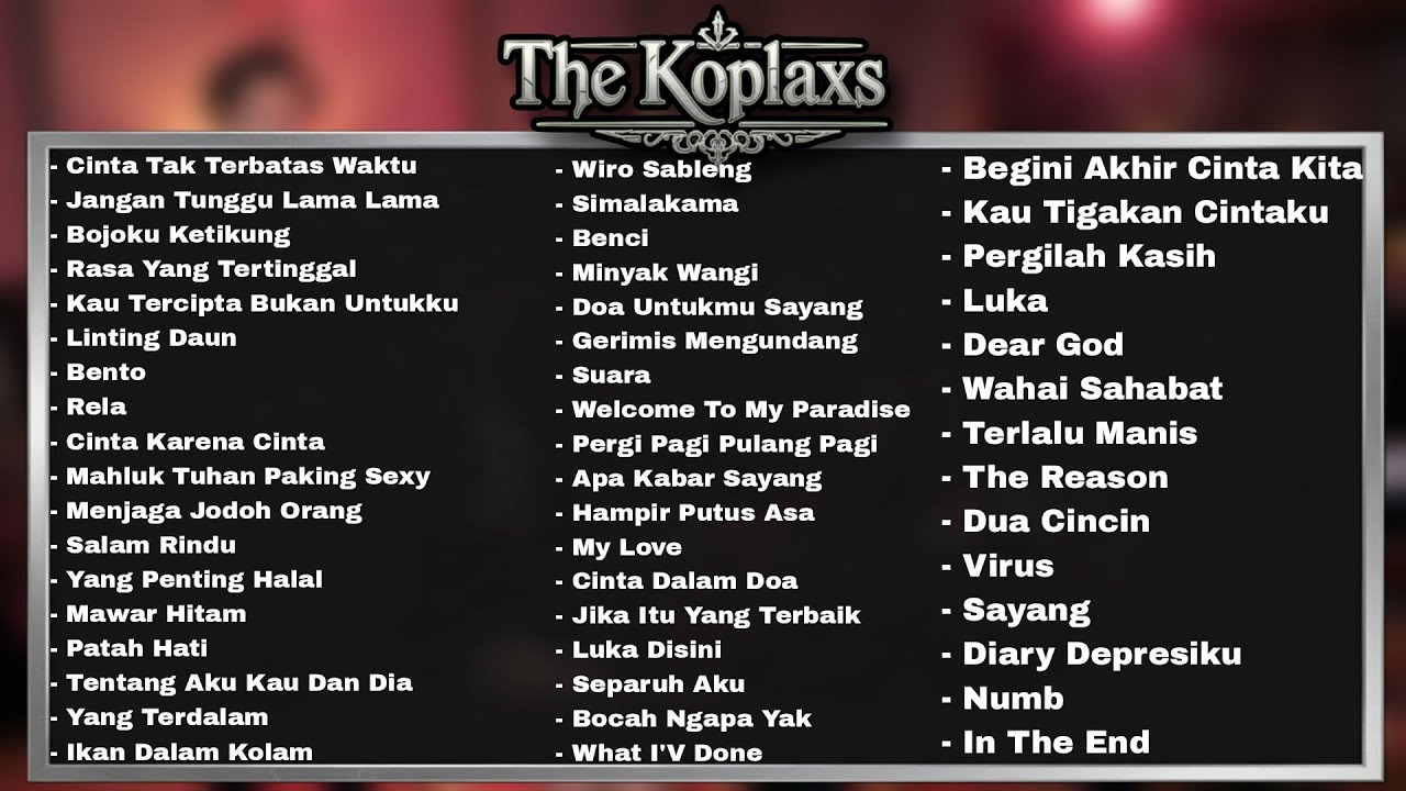 Cover Lagu Indonesia & Barat Paling Dicari! Full Emosi | The Koplaxs
