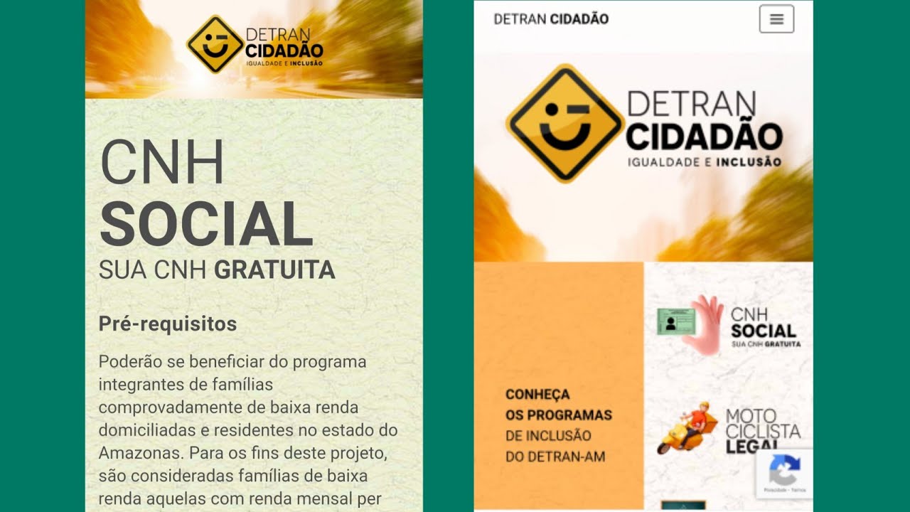 Tudo sobre a inscri&ccedil;&atilde;o para CNH Social Amazonas Detran - Annie Guedez