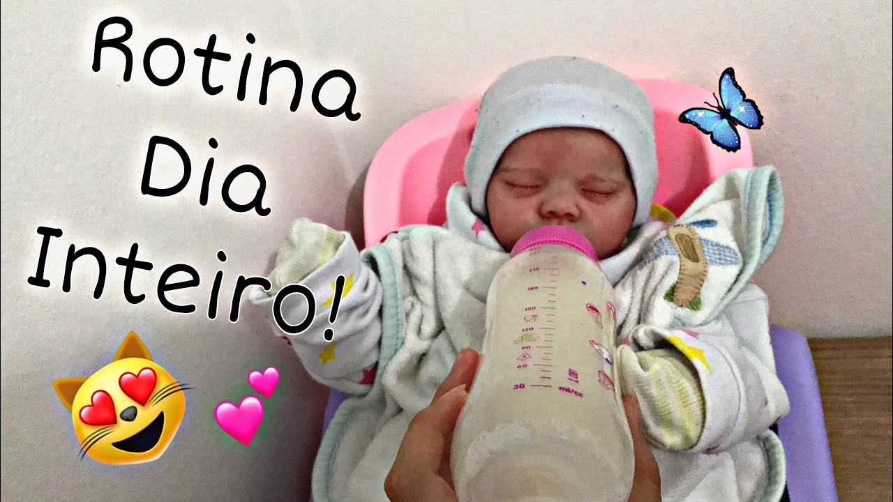 ROTINA DIA INTEIRO COM MINHA BEBÊ REBORN PREMATURA LOLLA❤️