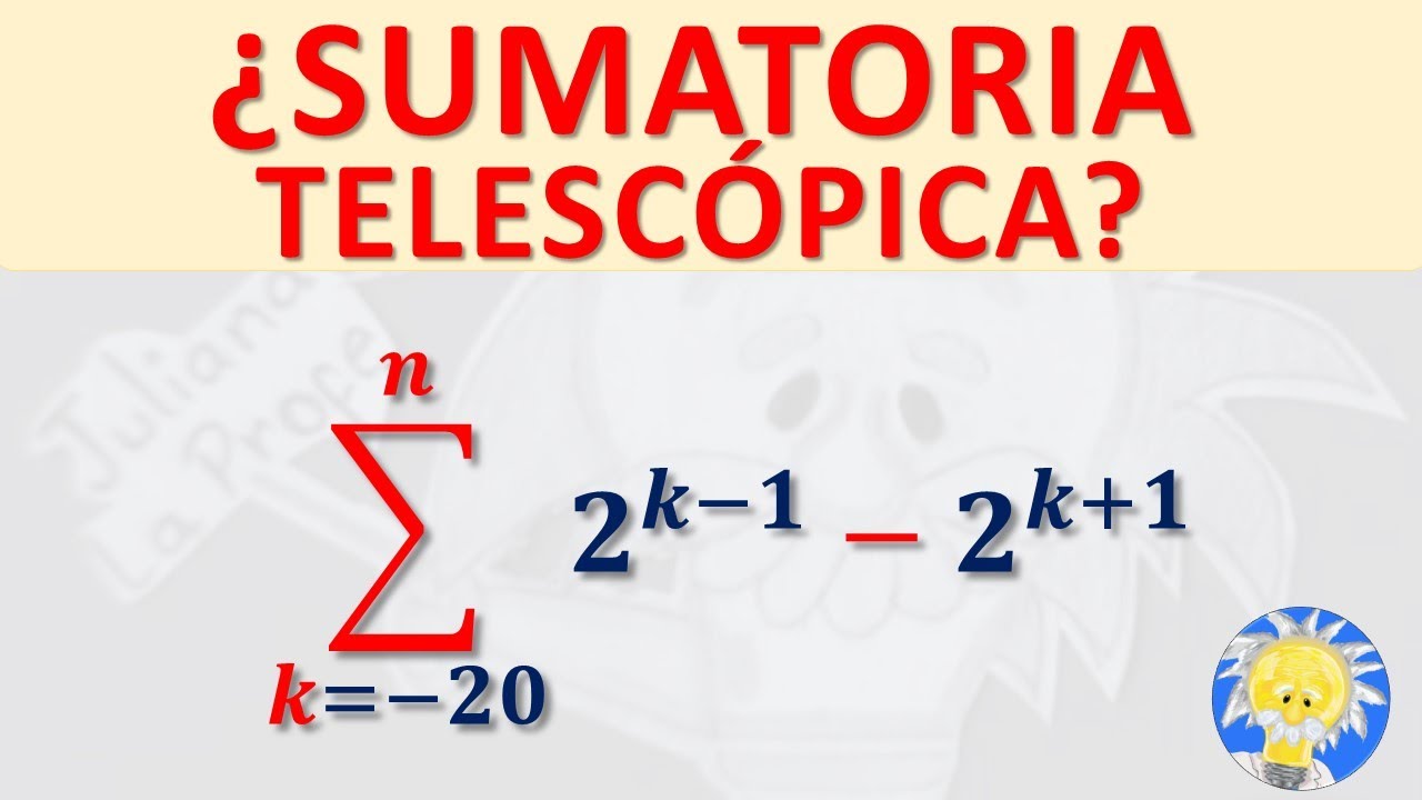 ∑ 👩‍🏫 SUMATORIA ¿Telescópica? 🔭 | Juliana la Profe