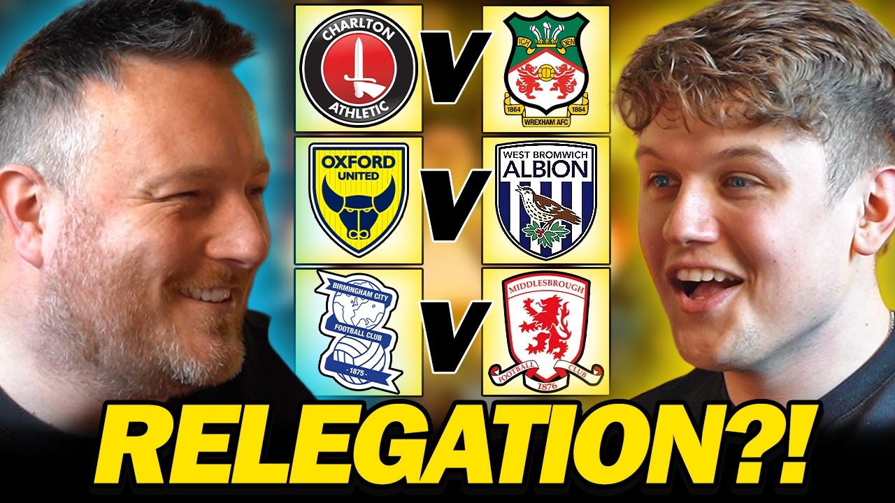 HUGE CHAMPIONSHIP Games In The RELEGATION Battle!