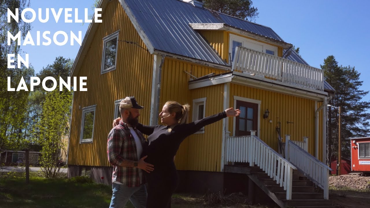 HOUSE TOUR Avant travaux ! Notre nouvelle maison en Laponie Suédoise | Ep. 25