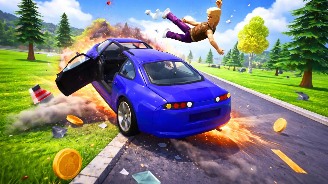 Sabse Crazy car Chase Ever !|| Dude Theft Wars NeW Gameplay ||