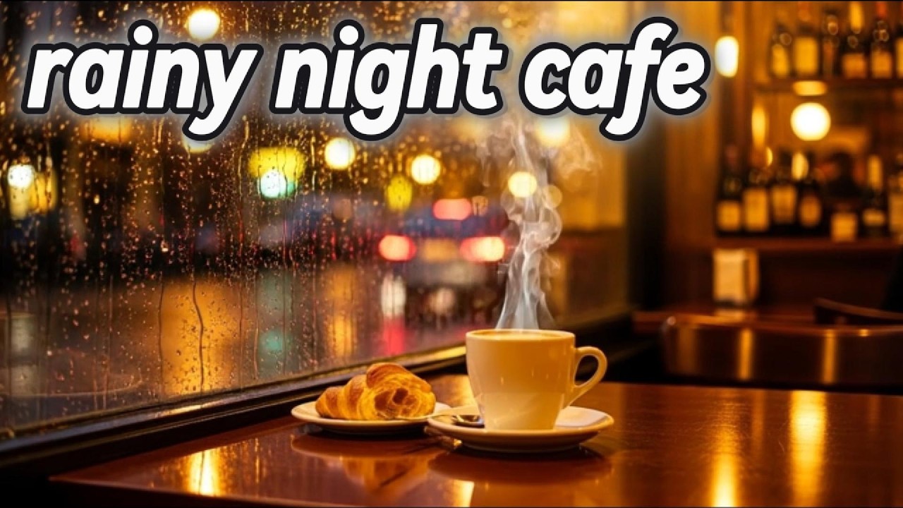 Playlist | 비 오는 밤 카페 재즈 ☕ | Rainy Night Cafe Jazz