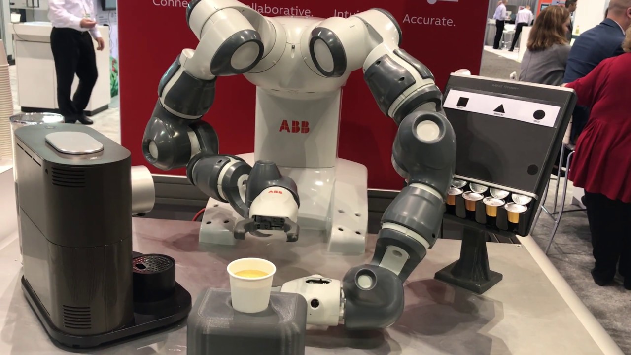 PKN at PackExpo 2018: ABB's YuMi coffee barista