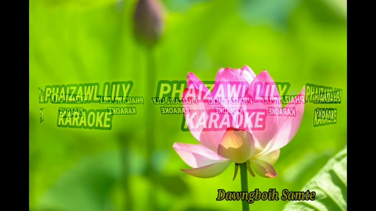 Isua thianah ka chhar ta-Phaizawl Lily Karaoke ( Lyrics Description-ah 👇🏻)