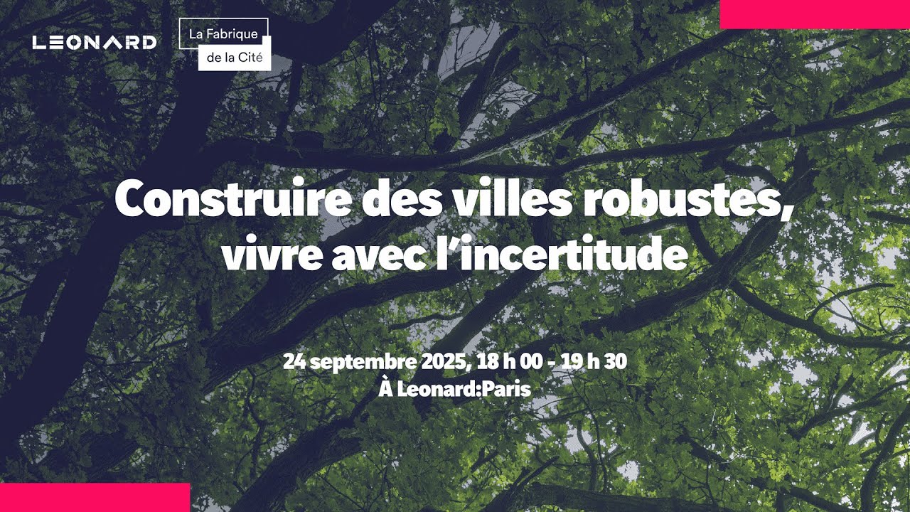 Construire des villes robustes, vivre avec l'incertitude