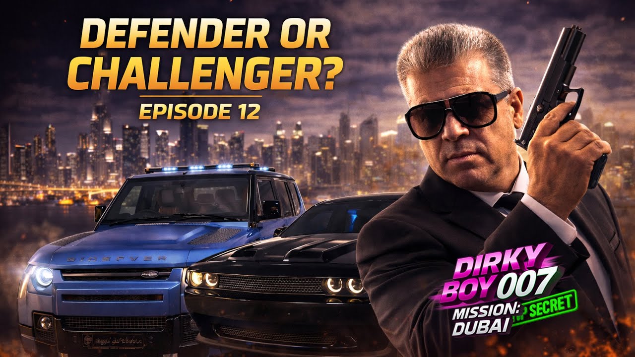 Hellcat Hunt! Dubai Supercar Mission! DEFENDER ODER CHALLENGER? FINAL EPISODE 12