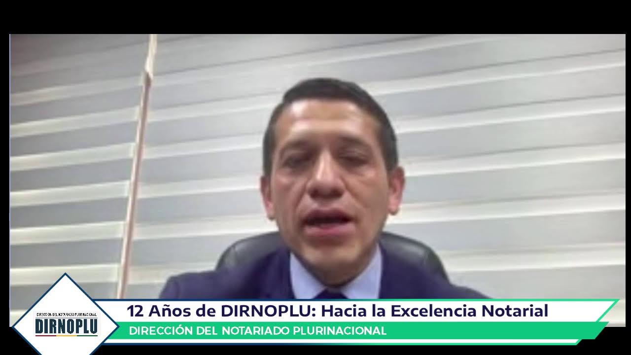 12 Años de DIRNOPLU: Hacia la Excelencia Notarial