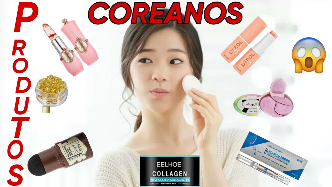 Testando PRODUTOS COREANOS! Pele de coreana #ProdutosCoreanos #Segredodascoreanas #SckinCareCoreana