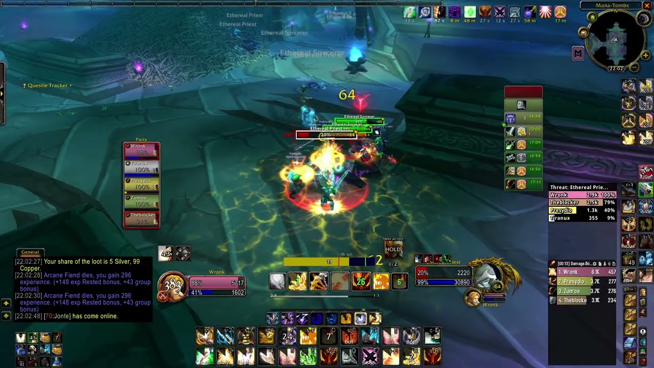 Mana tombs retpala tbc no voice