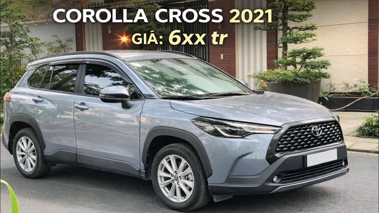 COROLLA CROSS 1.8G 2021 NHẬP THÁI - XE ĐẸP GIÁ 6xx 