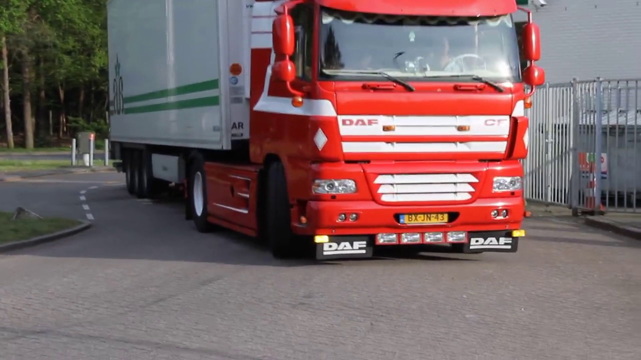 Daf CF 410 - Ramon Kuyf Loud open pipe sound [HD]