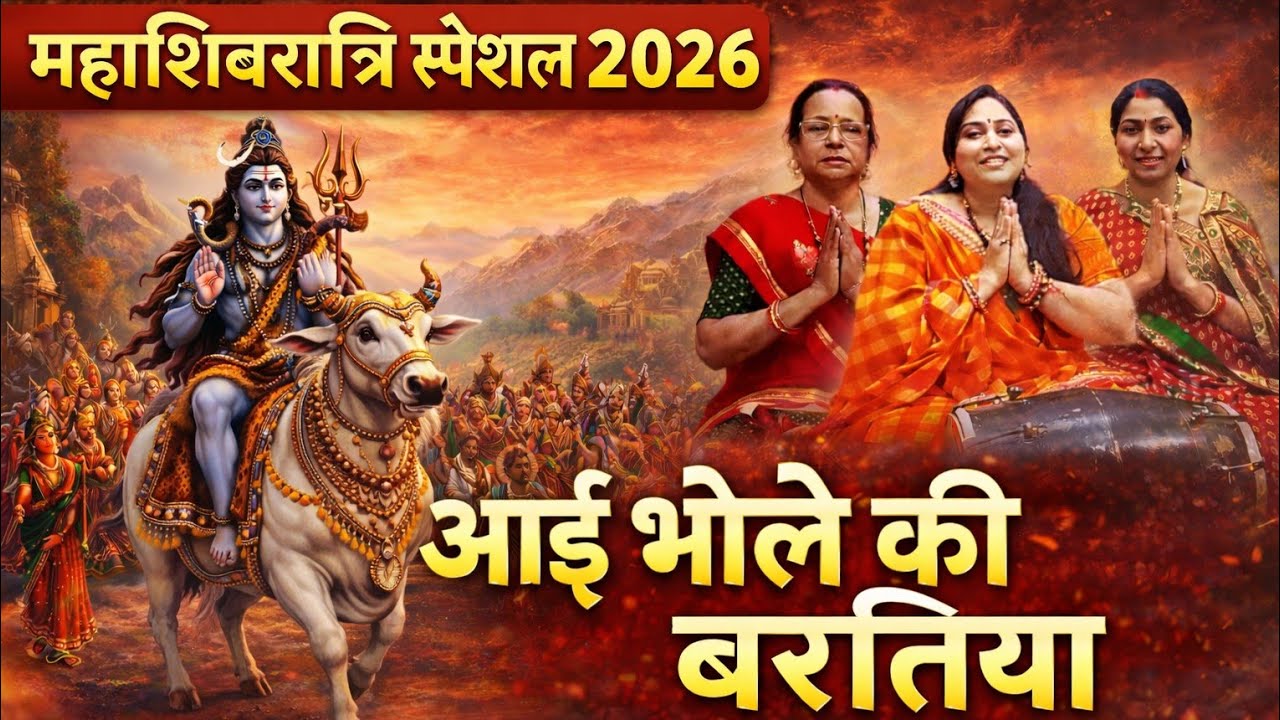 आई शंकर की बरतिया हिमाचल नगरी | Shivratri Special Bhajan 2026 | New Shiv Bhajan