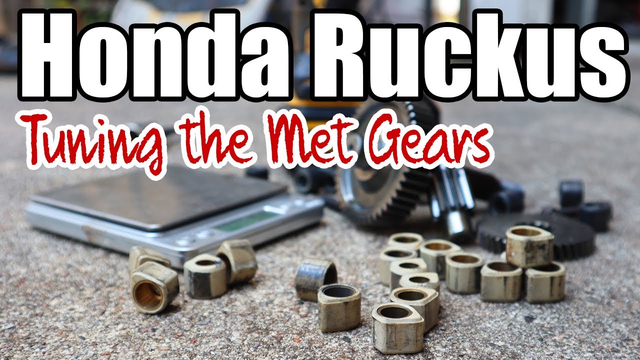 Tuning with Honda Ruckus with Met Gears! you get to see some results #MetGears #Ruckus