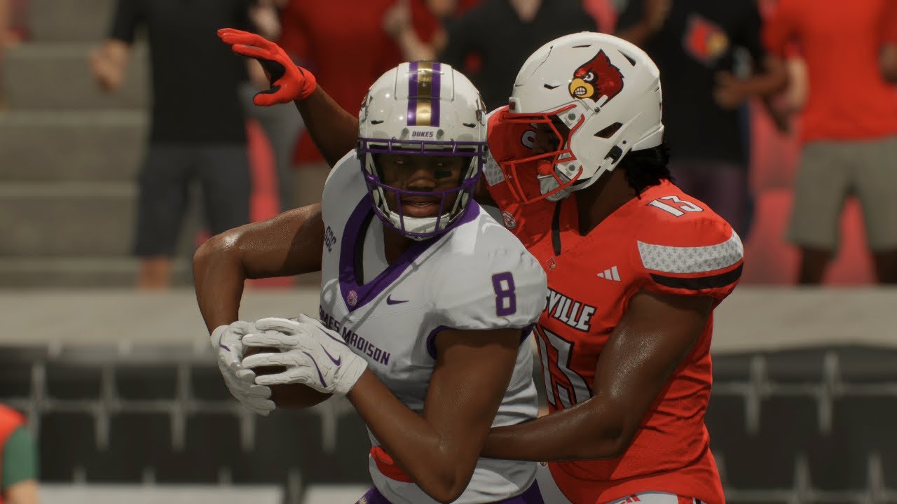 Louisville vs James Madison - NCAA Football 9/5/25 Full Game Highlights (College Football 26 Sim)