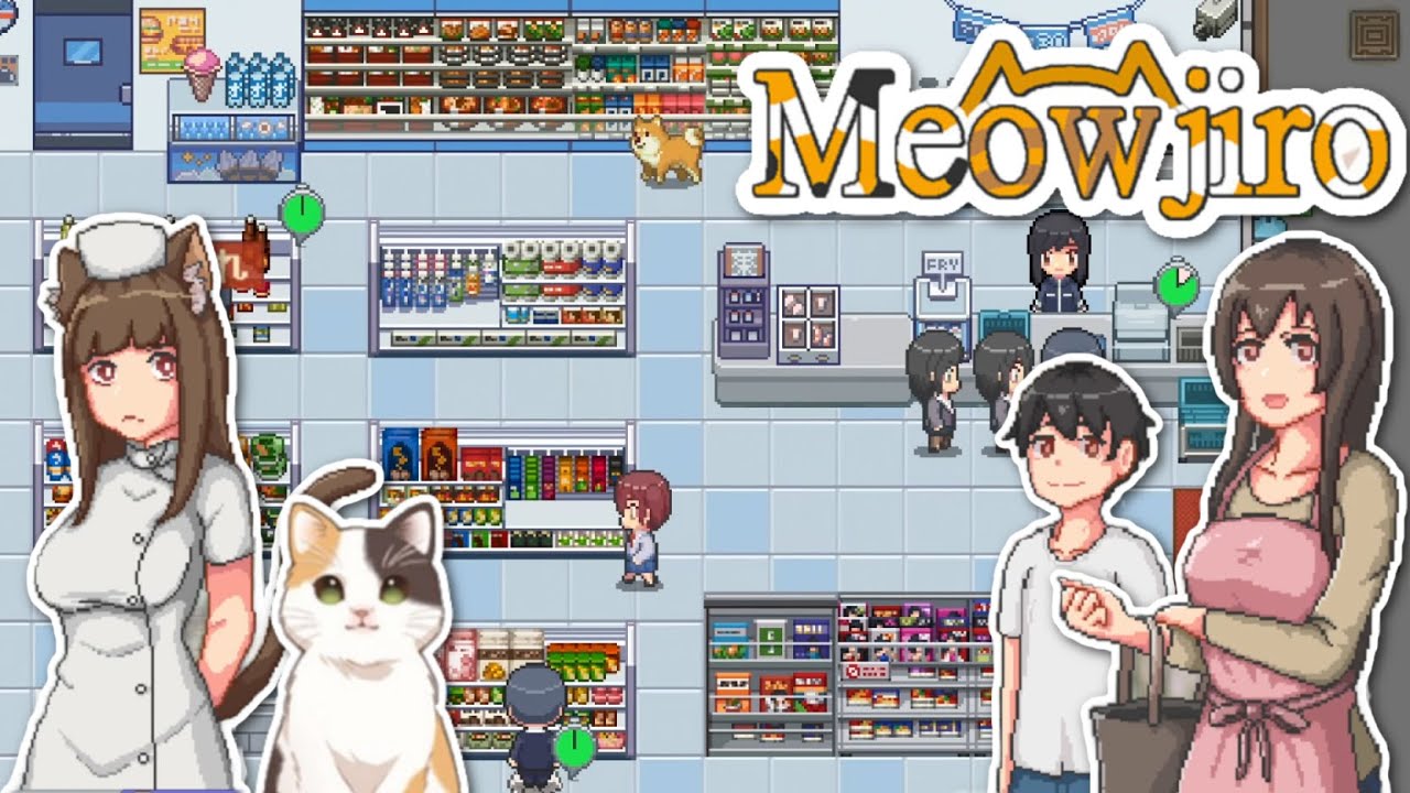 ASMR 😺 I LOVE This Cute Japanese Store Simulator 🗾 Meowjiro 🏣 Soft Spoken