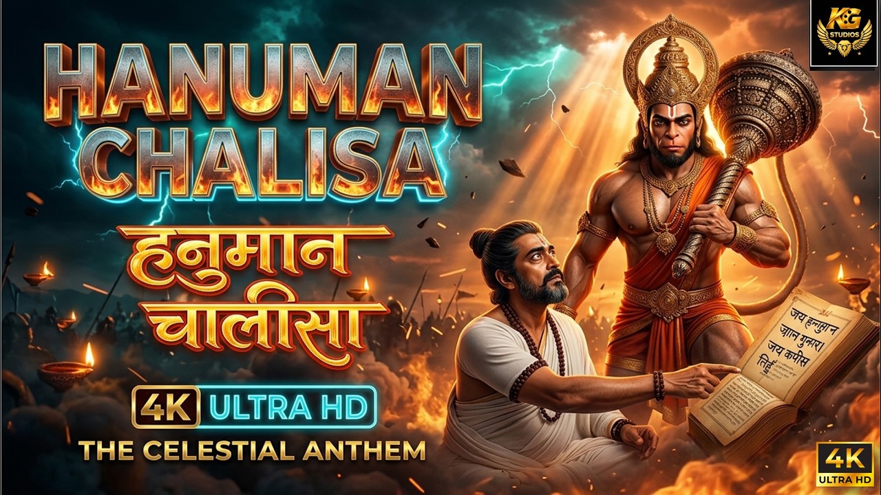 हनुमान चालीसा | Hanuman Chalisa | Jai Bajrangbali | Sankatmochan | New Devotional Video Bhajan 2026