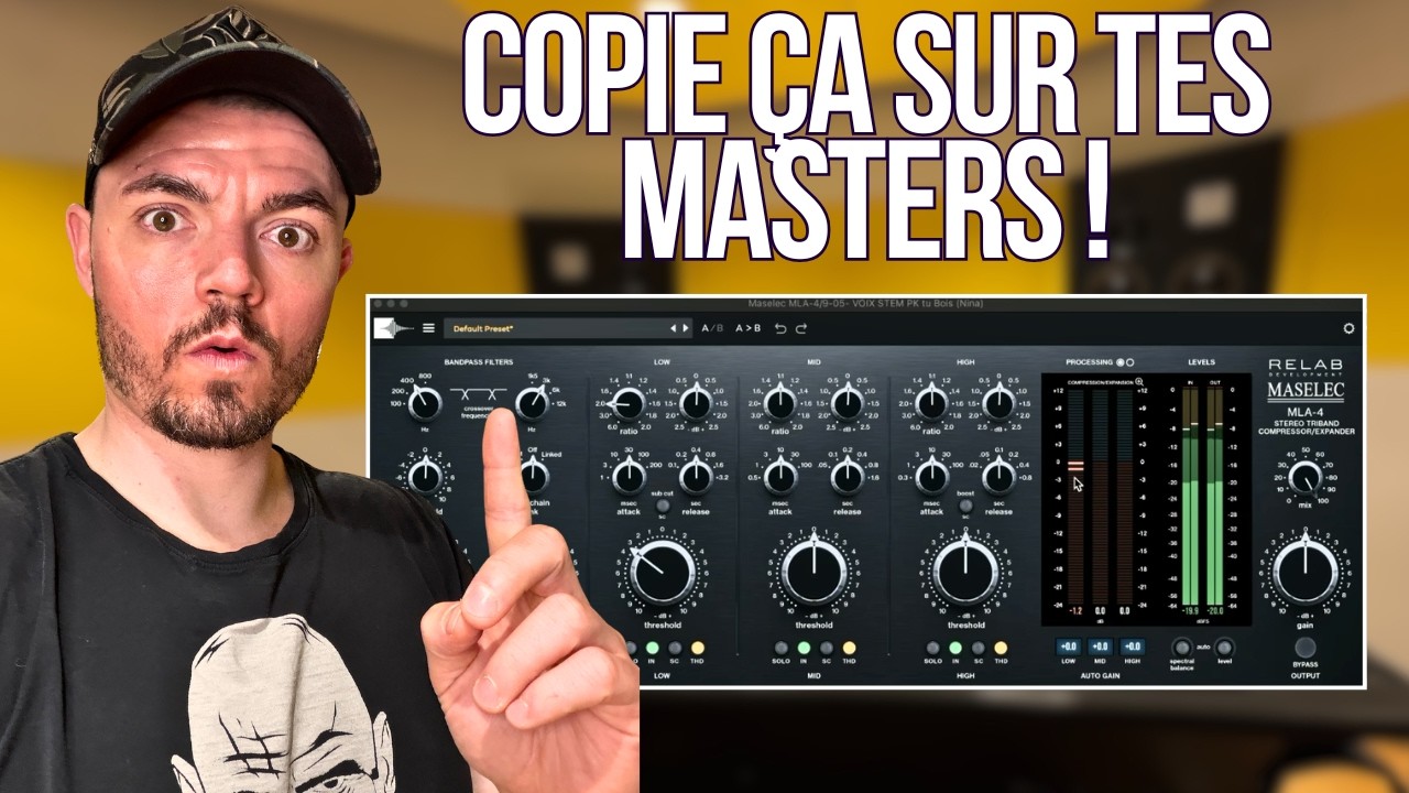 Je vous montre une VRAI SESSION STEM MASTERING PRO !