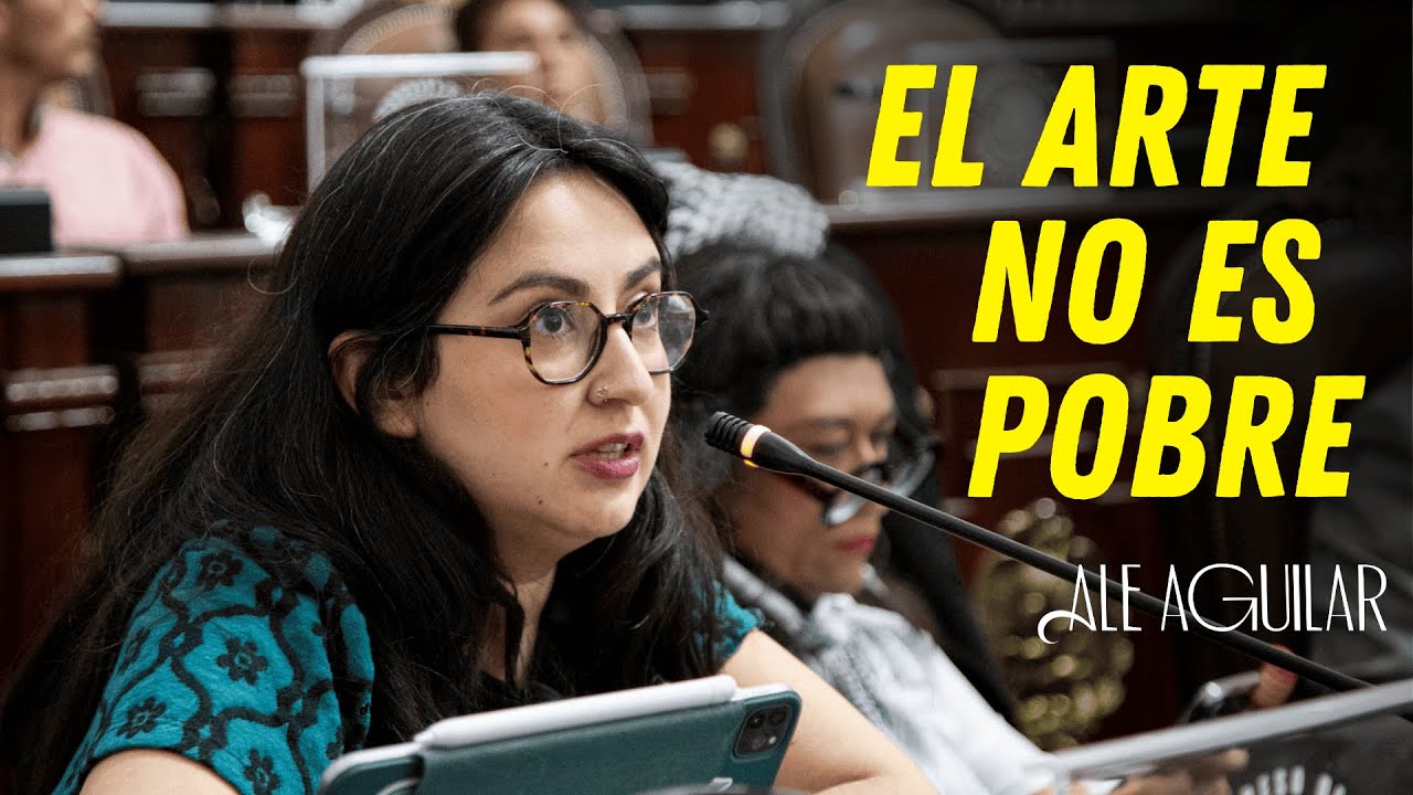El arte y la cultura no son pobres, los empobrece el Estado.Propuesta en el Parlamento Cultural CDMX