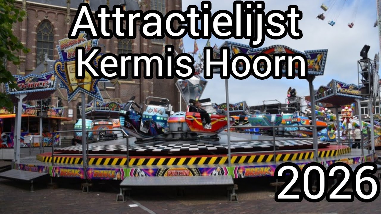 ATTRACTIELIJST KERMIS HOORN 2026