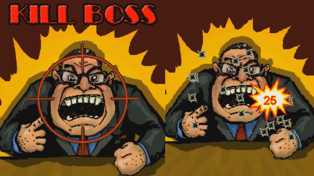 Kill Boss JAVA ИГРА (1C Wireless 2006 год)