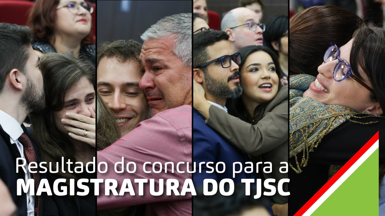 Resultado do concurso para a magistratura do TJSC