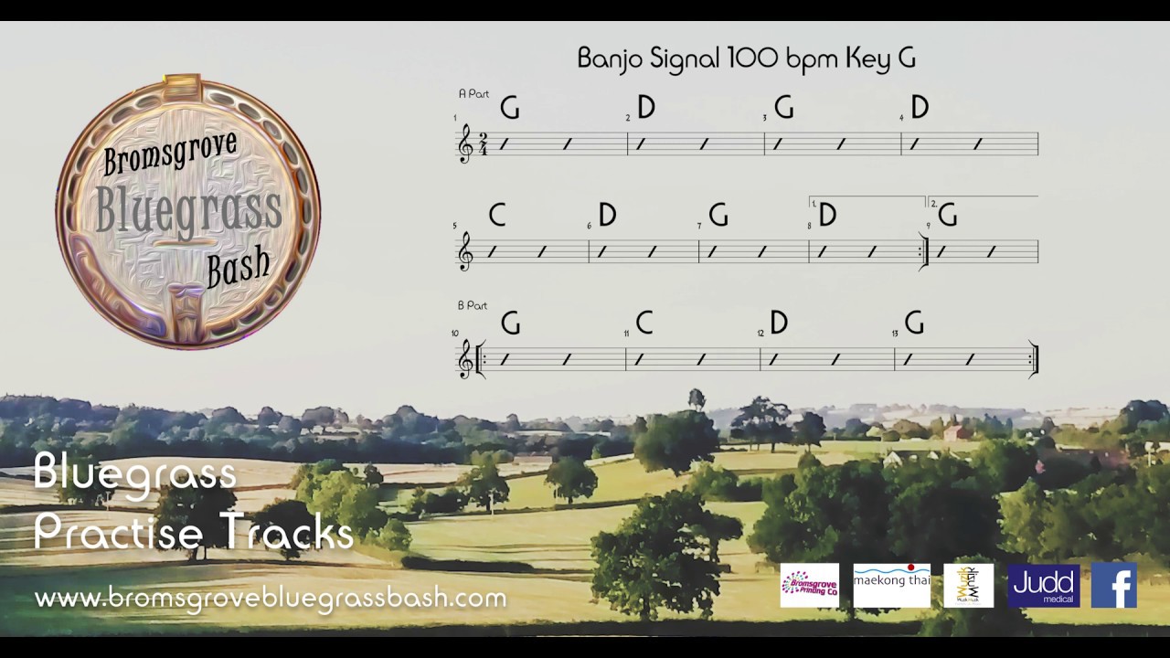 Banjo Signal 100 bpm key G