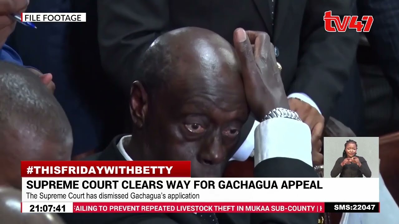 Supreme Court clears way for Gachagua’s appeal