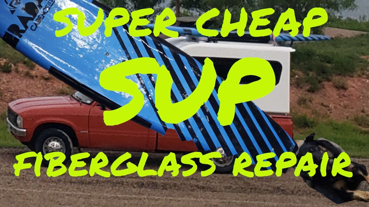 Stand-Up Paddle board Fiberglass Repairs
