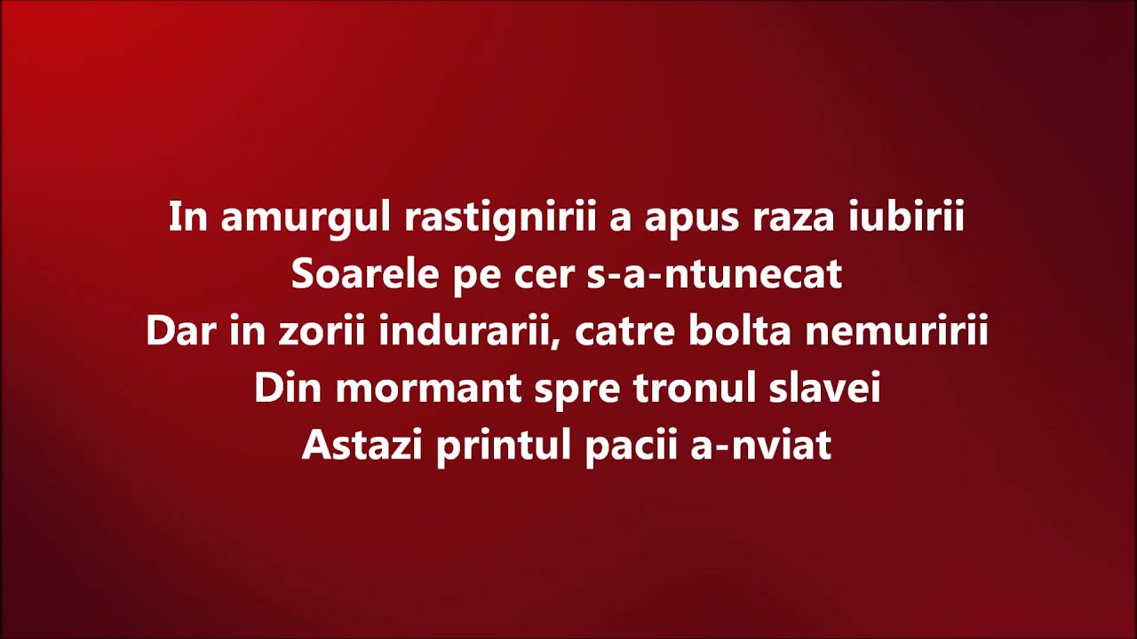 Zorii învierii - Negativ creștin
