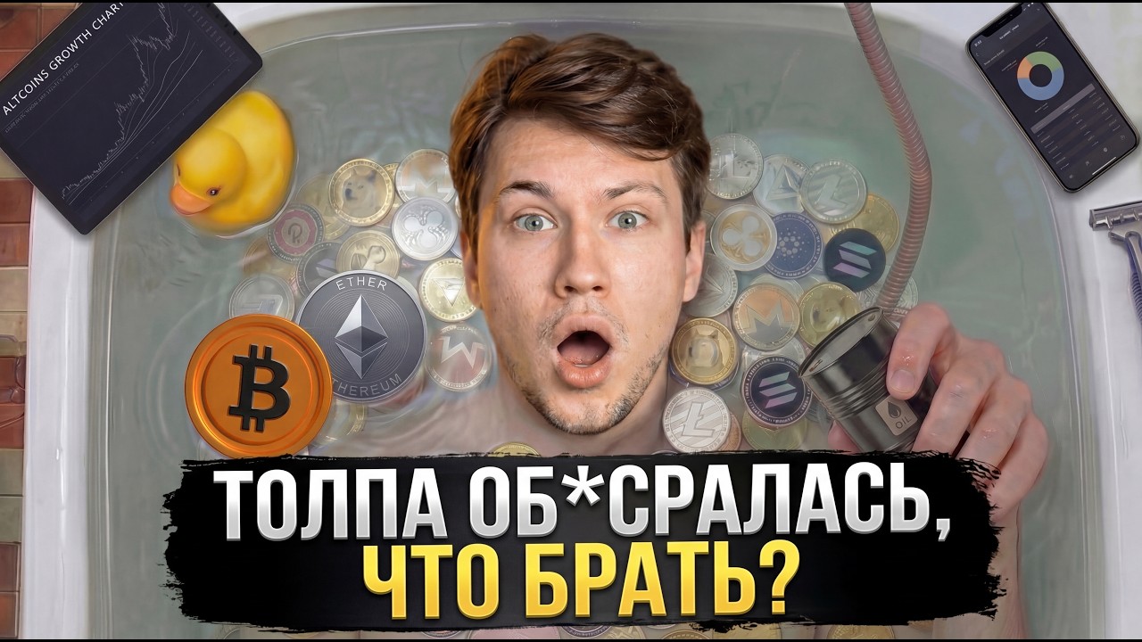 ТОЛПА ВНОВЬ ОБОСР*ЛАСЬ: Крипта летит ВНИЗ. Газ и Нефть ВВЕРХ - ЧТО БРАТЬ?