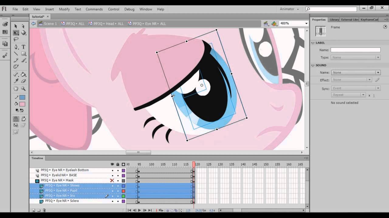 TUTORIAL: Como Animar Ponies en Adobe Flash - Parte 5