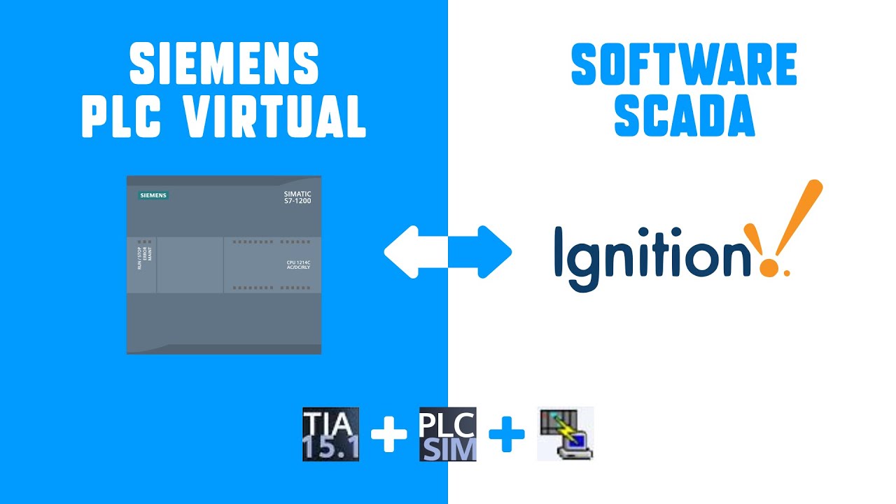 CONEXIÓN ENTRE UN PLC SIEMENS SIMULADO Y SCADA IGNITION.