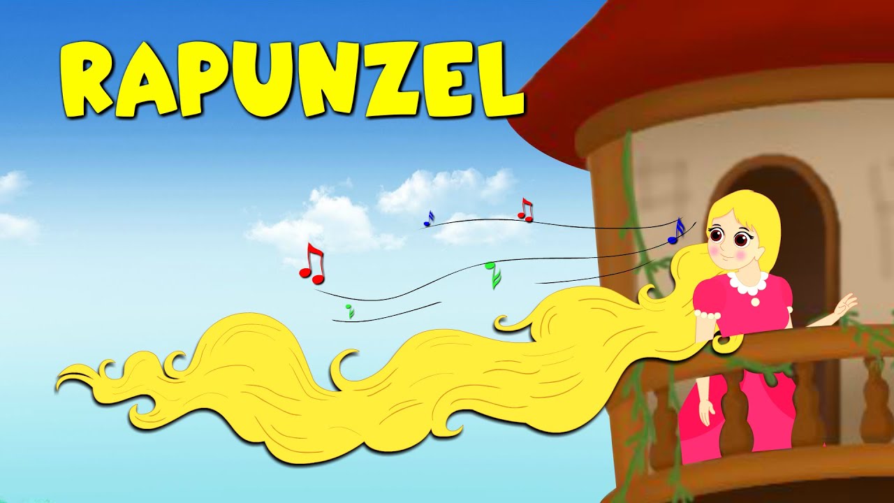 Rapunzel  -  Sagor för barn - Tecknat på Svenska