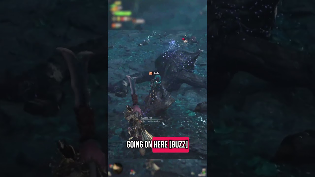 anyone else make this mistake hunting gypceros? just me? #gaming #monsterhunter #monsterhunterwilds