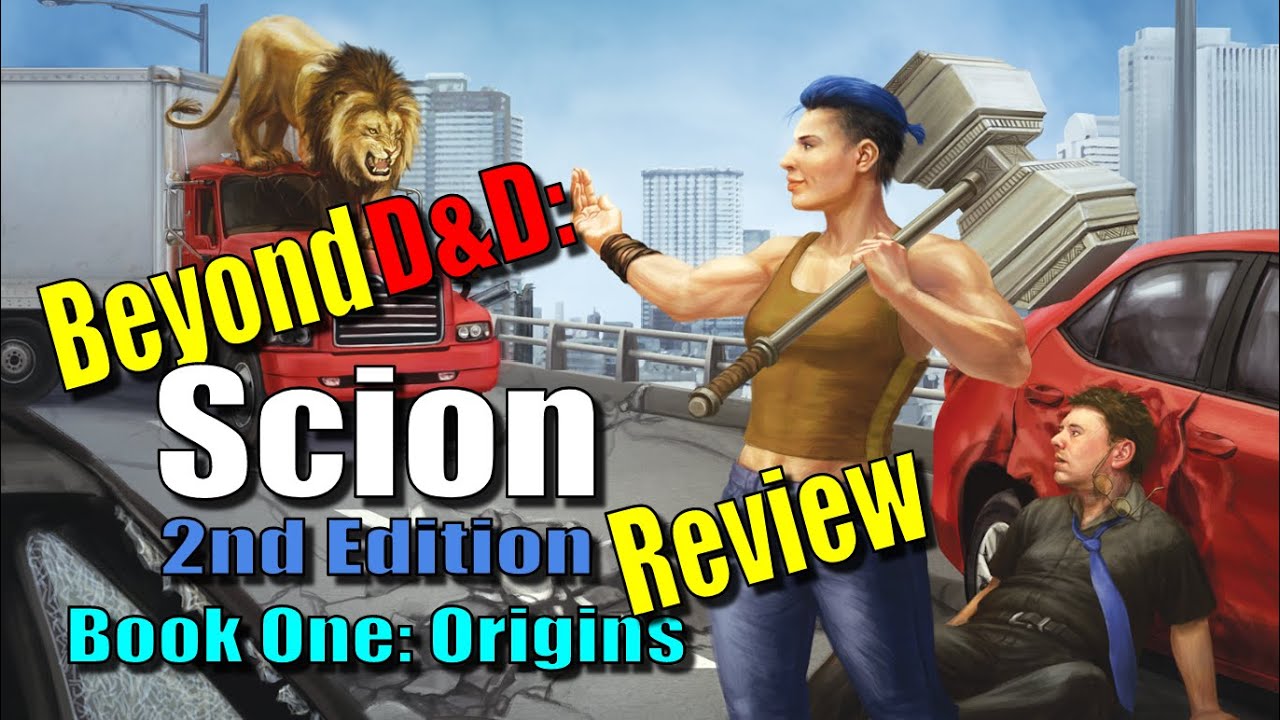 Beyond D&D: Scion 2e - Книга 1: Истоки #неспонсируется #ttrpg