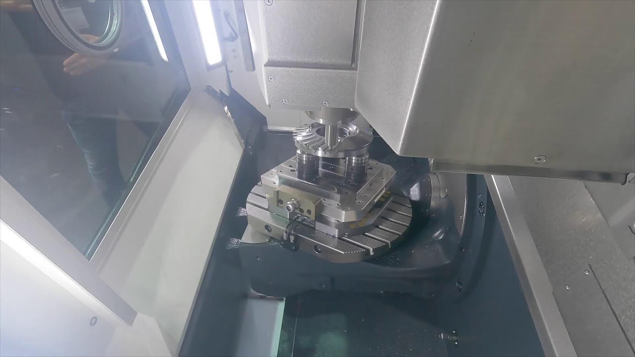 Full 5-Axis Gear Cutting with DMG Mori's DMU 50!