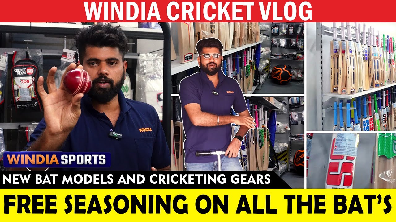 SS TON and More | Bats Fun  Vlog in Tamil | Cricket Bats Tamil | Windia Sports #ipl  #shubmangill