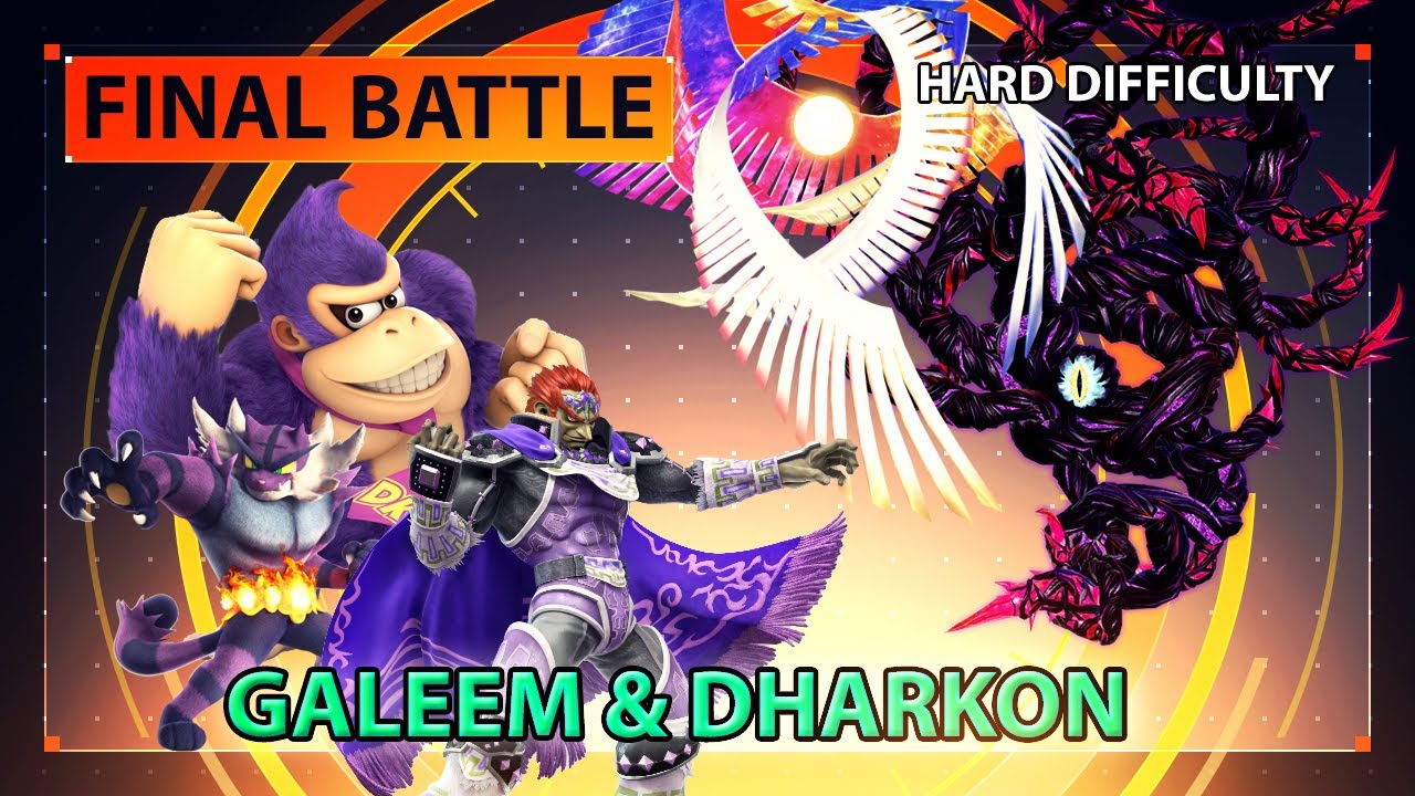 Super Smash Bros Ultimate - World of Light: Final Battle (Hard Difficulty)+True Ending & Credits⚪⚔️⚫