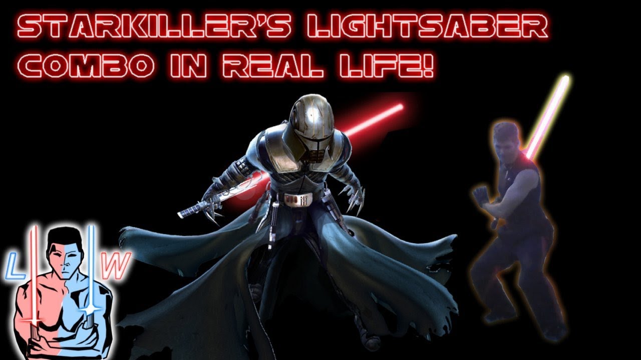 How to Fight Like Starkiller from The Force Unleashed in REAL LIFE!