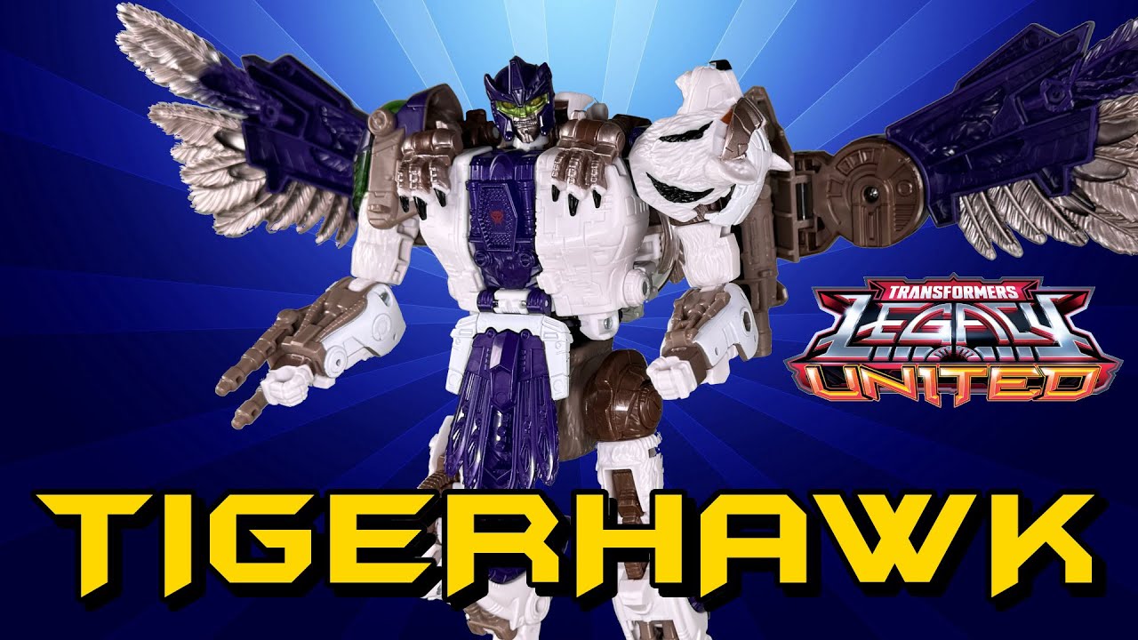 Transformers LEGACY UNITED Leader Class TIGERHAWK Review | 
