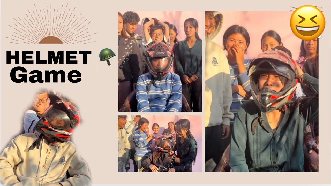 🪖 HELMET GAME CHALLENGE GONE WRONG 🤯HAHA!KASTO VAYO TW LAST SAMA HERNU HAI TW😆@Shantamgrx 