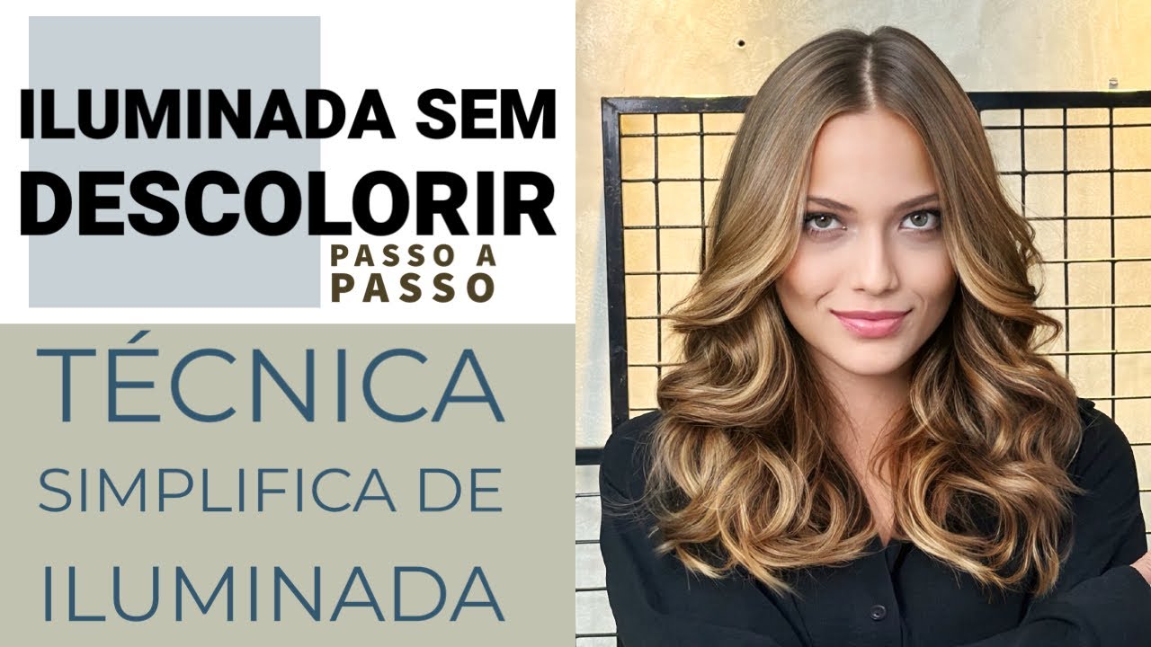 Mechas Iluminadas sem descoloração passo a passo!
