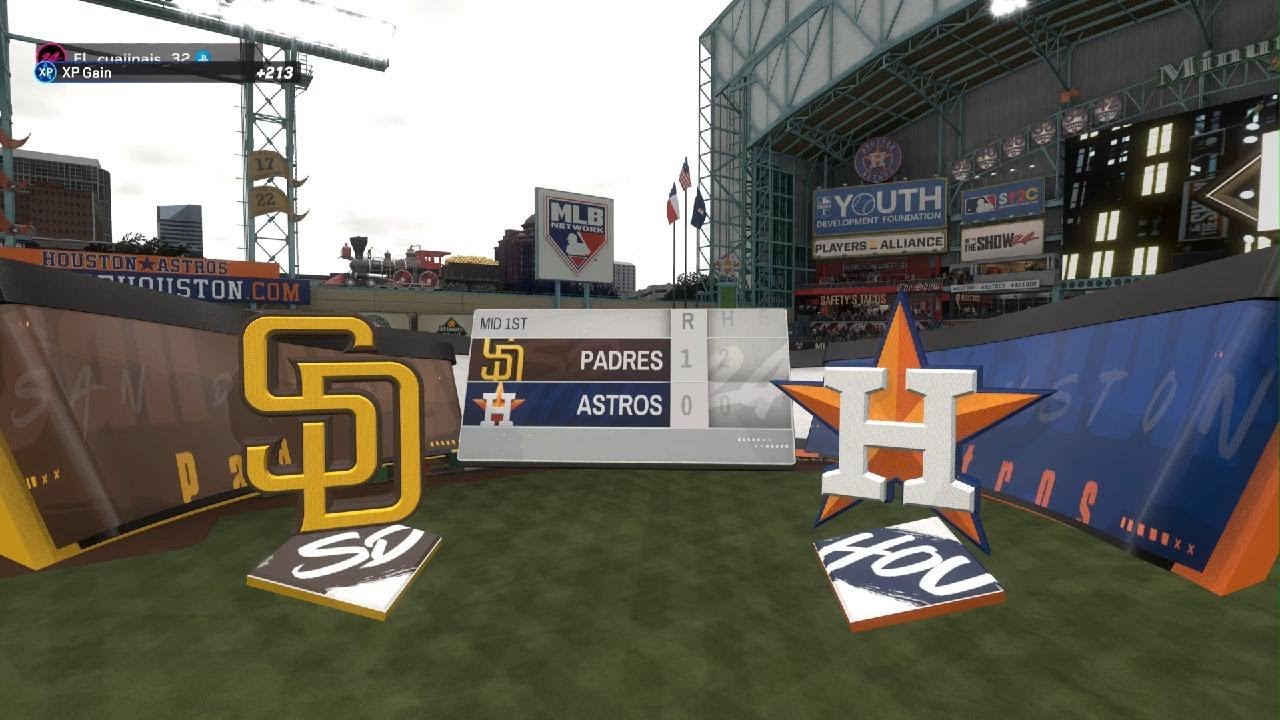 Online Rated Match: Astros vs Padres